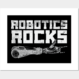 Robotics Rocks Posters and Art